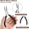 1200Pcs Silver and Gold with Pliers Jump Rings Jewelry Making Kit and Necklace Clasps Kit ,for Jewelry Making and Necklace Repair Supplies